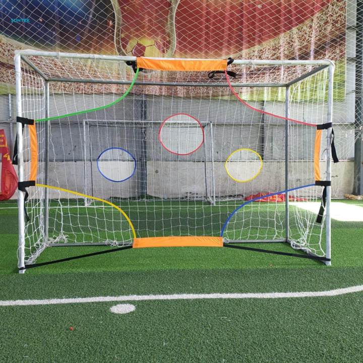 Soccer Target Soccer Goal Target Net Football Throwing Net for Players Yard 7x2m