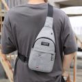 Men Fashion Multifunction Shoulder Bag Crossbody Bag On Shoulder Travel Sling Bag Pack Messenger Pack Chest Bag For Male. 