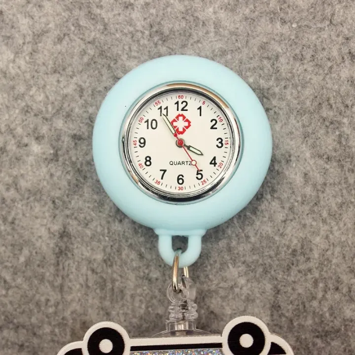 Glitter%20Acrylic%20Hospital%20Acrylic%20Heart%20Stethoscope%20Lovely%20Nurse%20Doctor%20Alligator%20Clip%20Pocket%20Watches%20Medical%20Hang%20Clock%20Gift%20-%20Image%204