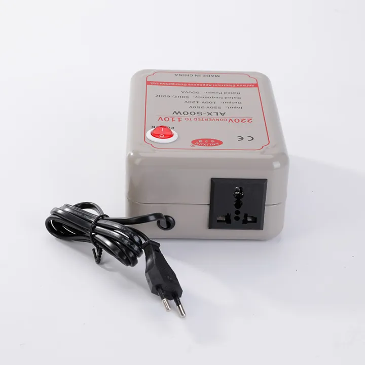 Voltage%20Transformer,%20500%20Watt,%20Step%20Down,%20220%20Volt%20to%20110%20V%20Power%20Converter,%20White%20-%20Image%205