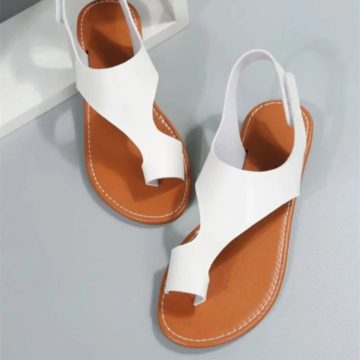 wish%20euro%20and%20american%20foreign%20trade%20plus%20size%20slip%20toe%20flat%20sandals%20female%20velcro%20after%20mixed%20with%20beach%20sandals%20amazon%20-%20Image%202