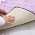 [CATT] 16 x 24 inches Thick Memory Foam Water Absorbent Small Bath Mat Non Slip Soft Long Fast Drying Bathroom Floor Shower Rug Carpet Washable for Toilet. 