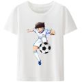 Japan Anime BALL IS LIFE T Shirt Men Casual Clothes 90s Vintage Manga Streetwear Captain Tsubasa about Football Clothing. 