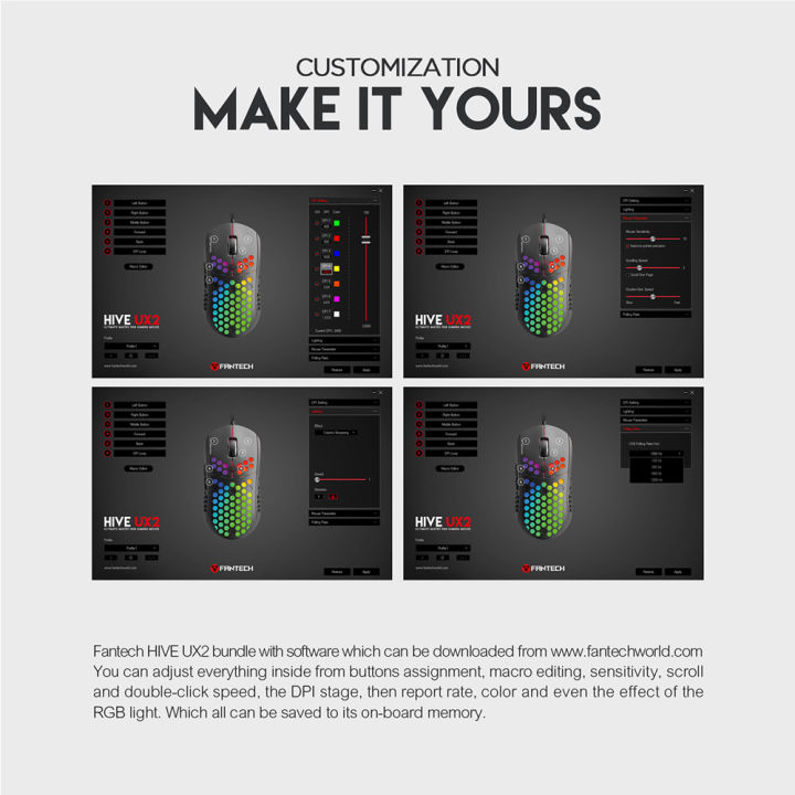 Fantech%20Hive%20UX2%206%20Buttons%207%20Mode%20USB%20RGB%20Gaming%20Mouse%20Black%20-%20Image%208