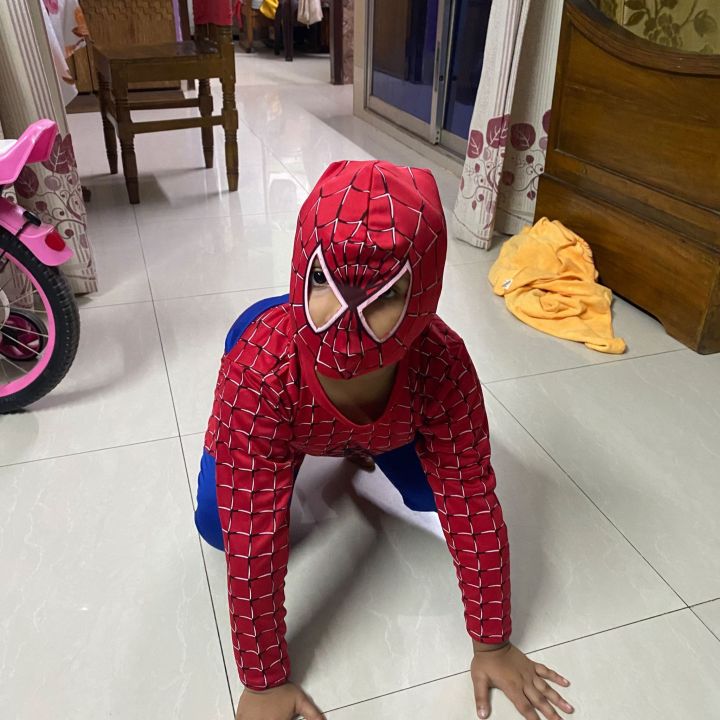 Spider%20Man%20Kids%20Dress%20Children's%20Costume%20Wear%20for%20Boys%20Girls%20-%20Image%205