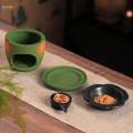 Essential Oil Burner Home Decor Oil Warmer for Garden Meditation Porch.