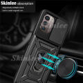 Phone Case Nokia G21 G11 Back Cover Hard Armor Shockproof Camera Protection Handphone Casing for Nokia G11 G21 Cover Cases Car Magnetic Navigation Holder Ring Cover.