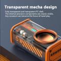 K07 Transparent Mecha Wireless Bluetooth Speaker by MartOne.