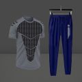 Only For Sport's Man Half Sleeves T-Shirt And Full Trouser Combo Sets. 