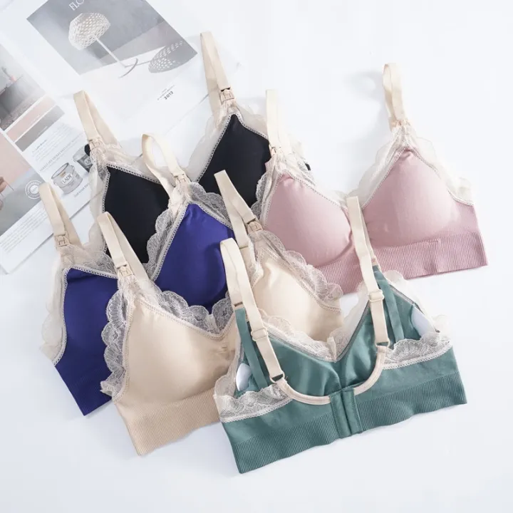 Wireless%20Front%20Open%20Nursing%20Bra%20Soft%20Lace%20Breathable%20Seamless%20Maternity%20Breastfeeding%20Bras%20Maternal%20Support%20For%20Pregnant%20Women%20-%20Image%208