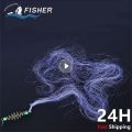 12 Size Fishing Net Trap Mesh Luminous Beads Fishing Cage Fishing Feeder Spring Lead Sinker Throwing Net Fishing Accessories. 