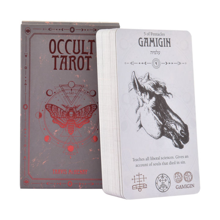 【100%-original】 78PCS/Set Occult Family Party Playing Table Game