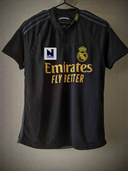 Real Madrid FC Jersey - Player Edition Jersey - Real Madrid FC RMA Football Club - Home/Away Kit - Special Fans Version Jersey Club Jersey 202425 - Thai Fabrics - Short Sleeve - New Football Jersey - UEFA Champions League 2024 Design - Premium