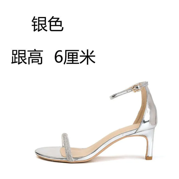 2024%20Spring/Summer%20New%20Black%20Water%20Diamond%20Sexy%20High%20Heel%20with%20Sandals,%20Fashionable%20Cut%20Men's%20Slim%20Heels,%20Women's%20Shoes%20-%20Image%209