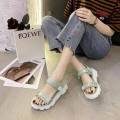 Internet Celebrity Little Daisy Sandals Fairy Style ins Tide 2024 Summer New Sports Platform Roman Shoes. 
