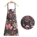 Kitchen new flower print apron water proof hi quality product man woman use cooking apron.