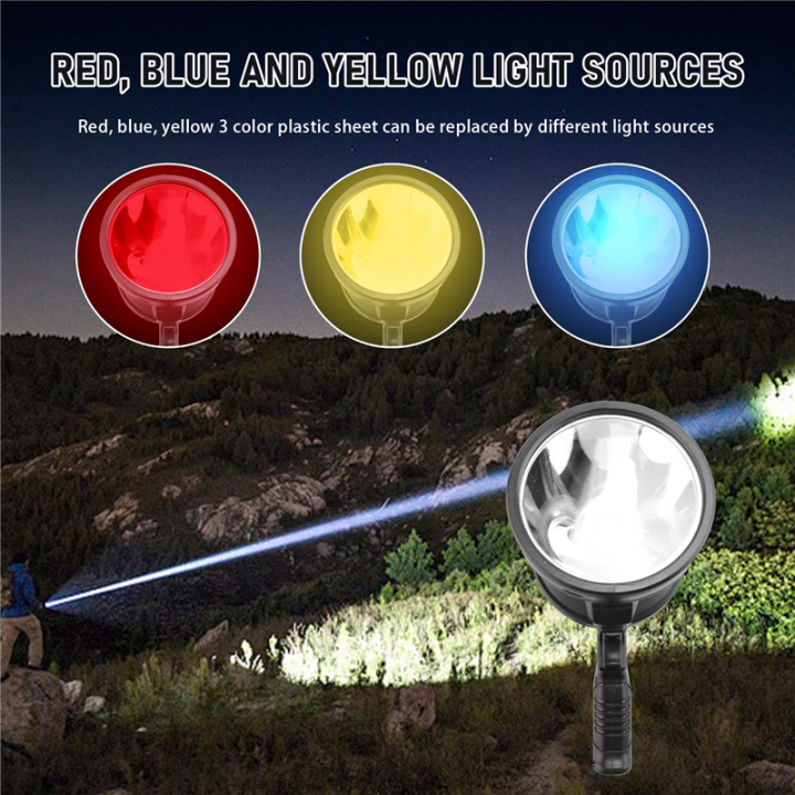 Rechargeable%20Spotlight,100000%20Lumens%20LED%20Spot%20Lights%20Large%20Flashlight%20-%20Image%203