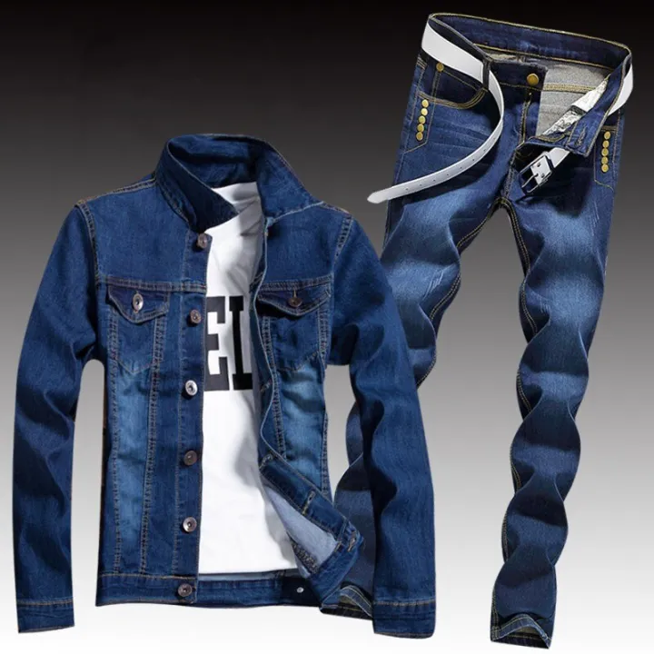 Spring%20Mens%20Denim%20Two%20Piece%20Set%20Hole%20Ripped%20Slim%20Fit%20Jacket%20Jeans%20Sets%20Male%20Casual%20Vintage%20Ropa%20Hombre%20Cargo%20Suit%20Streetwear%20-%20Image%206