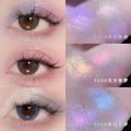 Monochrome Glitter Eyeshadow Pearlescent Highlighter Powder Makeup Diamond Eye Shadow Palette Bright Shiny Eye Makeup Cosmetics. 