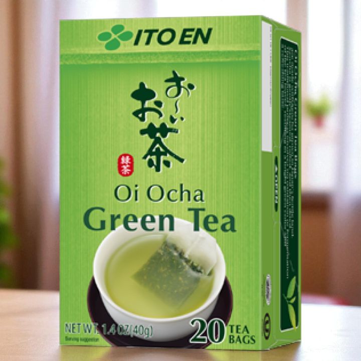 ITO EN Oi Ocha Green Tea – 20 Tea Bags (40g) | Authentic Japanese Green Tea