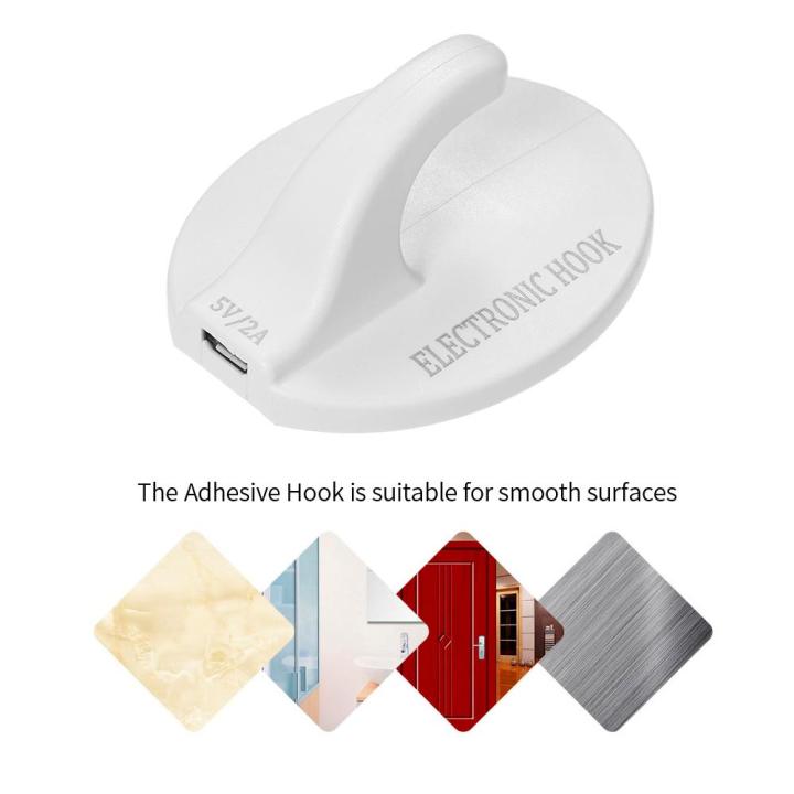 Electric%20USB%20Hot%20Glue%20Adhesive%20Hook%205KG%20Reusable%20Hanging%20Hook%20Non-stick%20USB%20Hook%20Stick%20on%20Tile%20Smooth%20Surface%20-%20Image%203