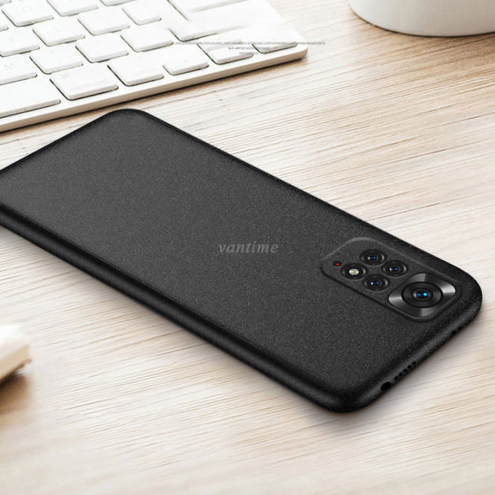Vantime%20for%20Xiaomi%20Redmi%20Note%2011S%20/%20Redmi%20Note%2011%204G%20Case%20Soft%20Sandstone%20Slim%20Matte%20Back%20Cover%20-%20Image%203