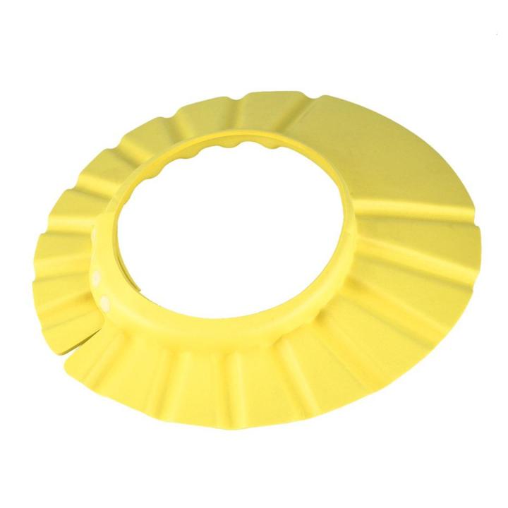 Soft Baby Kids Children Shampoo Bath Bathing Shower Cap Hat Wash Hair Shield