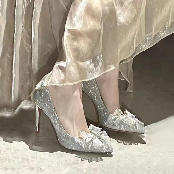 Spring%20and%20Autumn%20Crystal%20Bow%20High%20Heels%20Fairy%20Style%20Maiden%20Bridesmaid%20Wedding%20Shoes%20Xiuhe%20Wedding%20Dress%20Two-Way%20Wear%20-%20Image%208