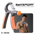 New Adjustable Power Exercise Gripper Strengthener Hand Grip with Counter 5kg to 60kg Presser - 1 pc. 