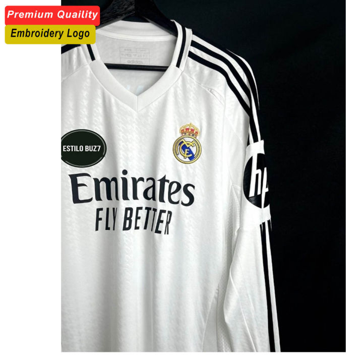 Premium%20Quality%20Real%20Madrid%20New%20Full%20sleeve%20Jersey%20Full%20embroidery%20Logo%20Jersey%2024/25%20-%20Image%202