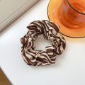 【beauty code store】French leopard print bowel wool bowel hair retro JY JY fabric hair rope fat head rope hair accessories. 