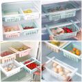 REFRIGERATORS DRAWER SHELF PLASTIC ORGANIZER BASKET. 