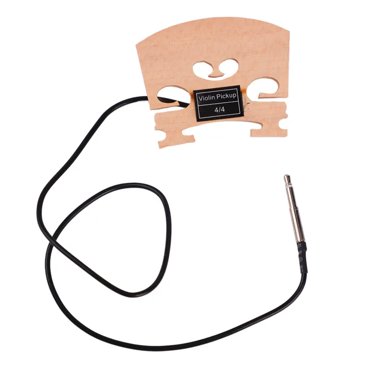 Pickup%20Violin%20Maple%20Bridge,%20Sensitive%20Wooden%204/4%20Violin%20Bridge%20Piezo%20for%20Preamplifier%20-%20Image%202
