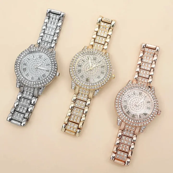 Diamond-encrusted%20Ladies%20Quartz%20Watches%20Steel%20Bracelet%20Personality%20Fashion%20Wristwatch%20Women's%20Jewelry%20Watch%20-%20Image%205