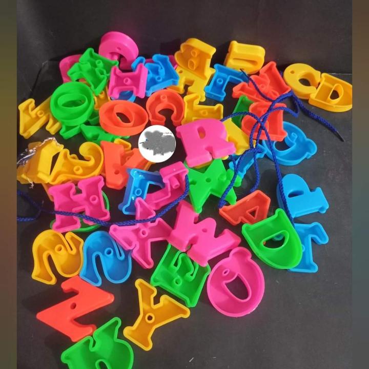 Alphabet building bricks ABC letter blocks Educational toy alphabet ...