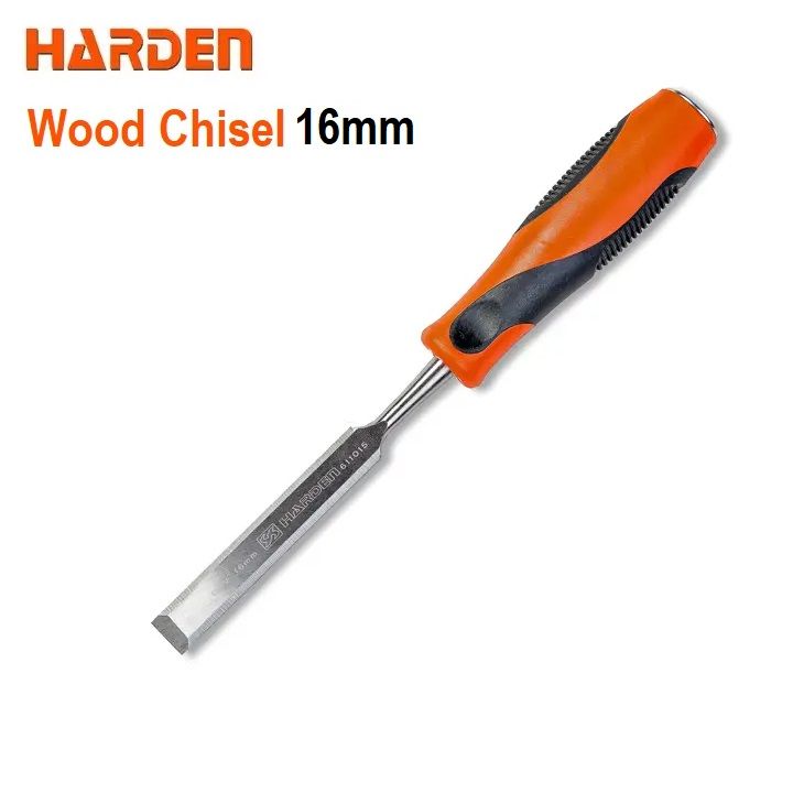 Harden 16mm Woodwork Chisel ( 16mm x 270mm ) High Quality Wood Carved Carpenter Woodworking Wood Carving Chisel Tools Set 611015