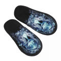 The Corpse Bride Emily And Victor Soft Memory Foam House Slippers Women Halloween Scary Movie Comfy Warm Anti-Skid Slipper.
