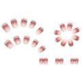 Menggh 24pcs With Glue Fake nails cute  pattern False nails With Design press on nails Artificial nails Full Cover water proof nail art. 