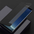 Smart case for Samsung Galaxy S8 flip cover PU leather shockproof window view case. 