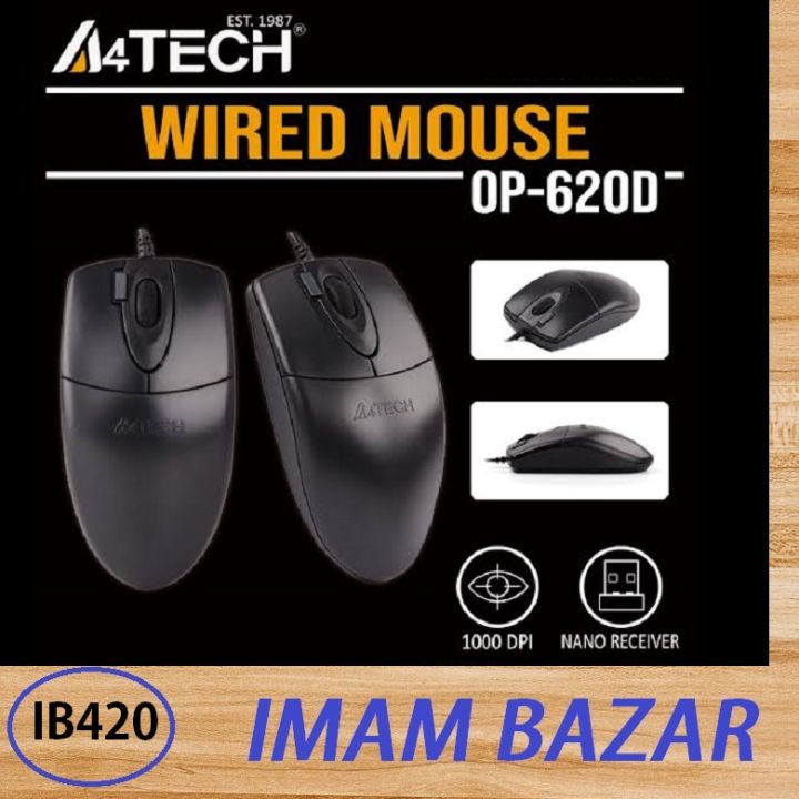 A.4 Techh OP-620D USB Optical Mouse