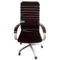 Curvature Linar Wooden Boss Chair Mahogany FCWC 3. 