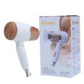 Kemei KM-6832 Foldable With Portable Mini Home Hair Dryer For Women. 