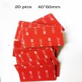【Mary DAI Store】3M Car Special Black Tape Rubber Double-sided Adhesive Strong Paste Surface Red Gray Bottom Stationery Tape. 