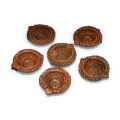 Clay prodip 6 Pieces matir prodip dia prodip sondha prodip.