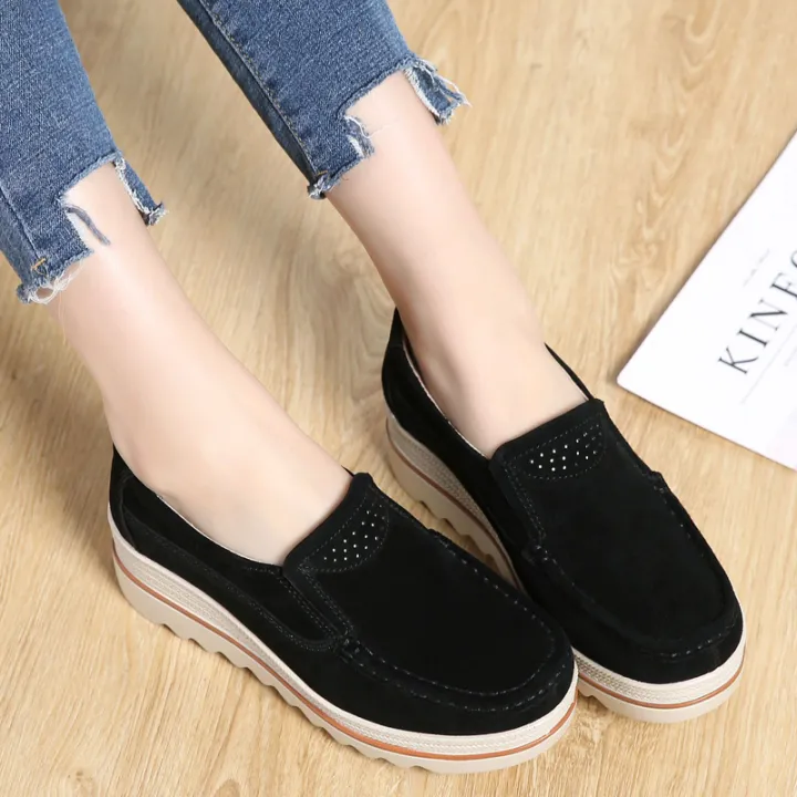 British%20style%20women's%20wedge%20heels%20small%20size%20single%20shoes%20women's%20high%20heels%20mom%20grinding%20noisy%20leather%20soft%20sole%20autumn%20platform%20rocker%20shoes%2042%20-%20Image%202