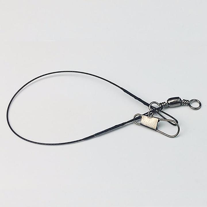 Fishing%20Tools%20Fishing%20Line%20Steel%20Wire%20Leader%20With%20Swivel%20And%20Snap%2020Pcs/Pack%20-%20Image%206