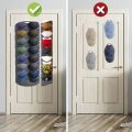 Wall Mount Hanging Hat Organizers for Baseball Felt Storage Holders for Bedroom Closet Space Saving Behind Door Storage Rack. 