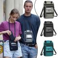 Unisex Travel Neck Pouch Large Capacity Cross-body Shoulder Bag For Women Men.