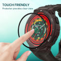 Amazfit Active Edge Smart Watch Full Coverage Plastic Screen Protector. 