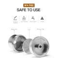 ICalifas Compatible For illy coffee Machine Maker/STAINLESS STEEL Metal Refillable Reu Capsule fit for illy Espresso Cafe.
